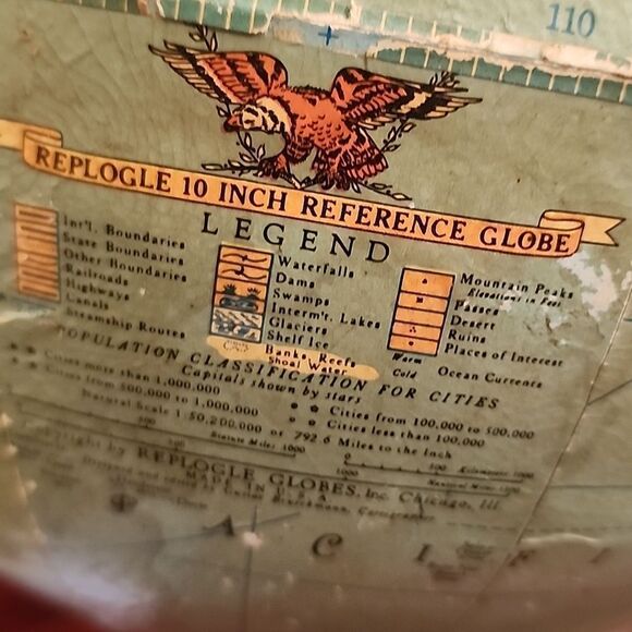 Vintage Replogle Globe - Picture 10 of 16